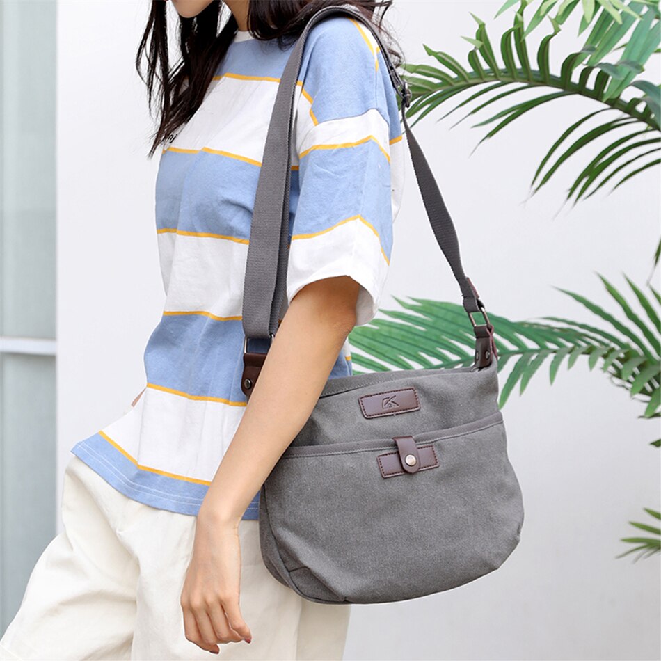 Moda Simples Saco de Ombro Das Senhoras Leveza Macio Saco de Lona Designer de Alta Qualidade Sacos Crossbody Para As Mulheres 2020 Bolsas De Mujer