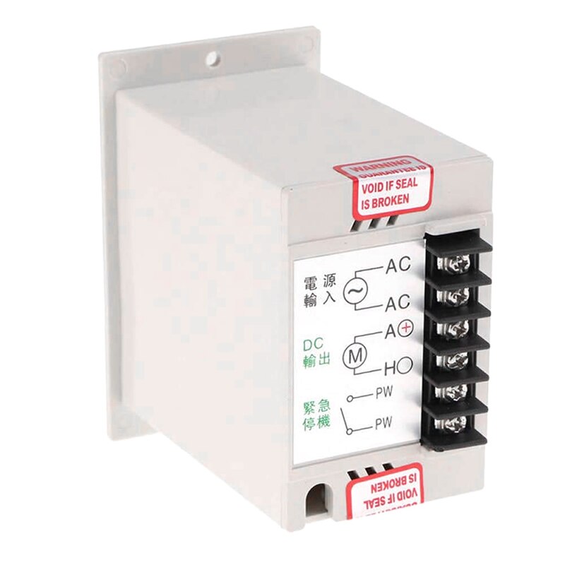 Ac 110V 400W Knob Motor Speed Controller Dc 0-90V Variable Adjust Lathe Control