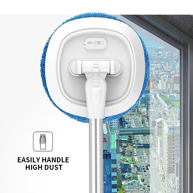 Smart Glas Robot Draadloze Elektrische Intrekbare Cleaner Voor Dweilen Plafond Deuren En Ramen