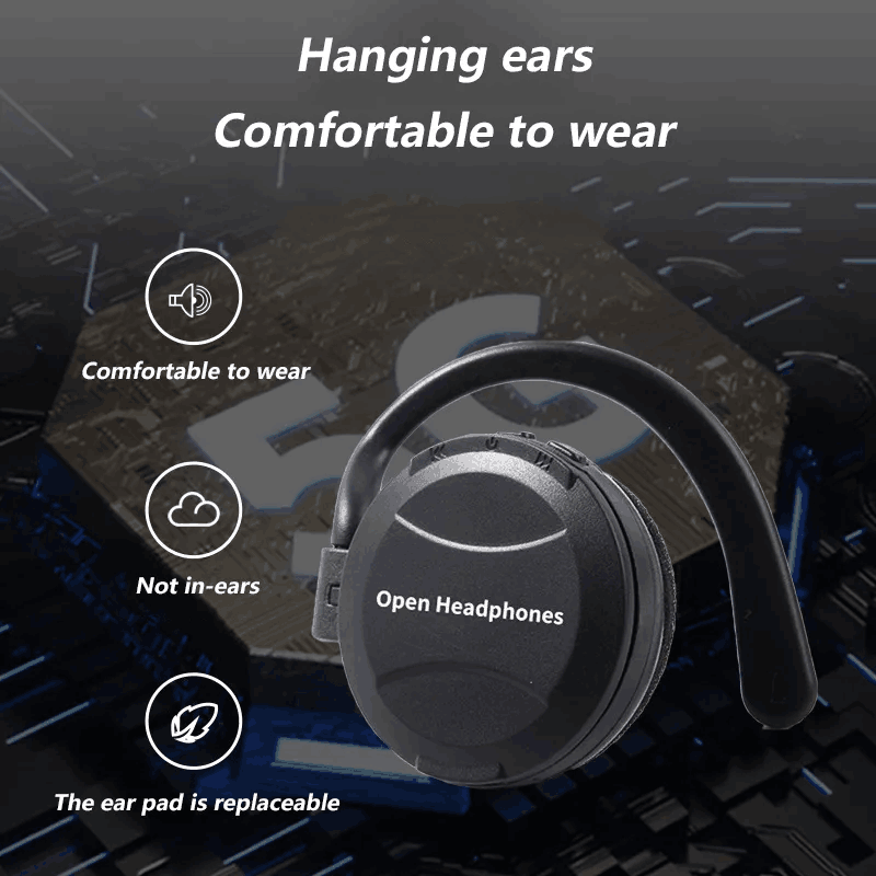 Original A23 Sport Foldable Wireless Headphone 8D Surround Heavy Bass Hifi Music Bluetooth Earphones With Mic Support FM/TF Card