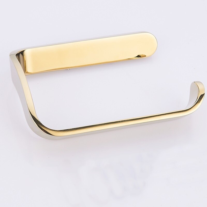 Black Toilet Paper Holder Chrome Toilet Roll Paper Holder Bathroom Accessories Wall Mounted