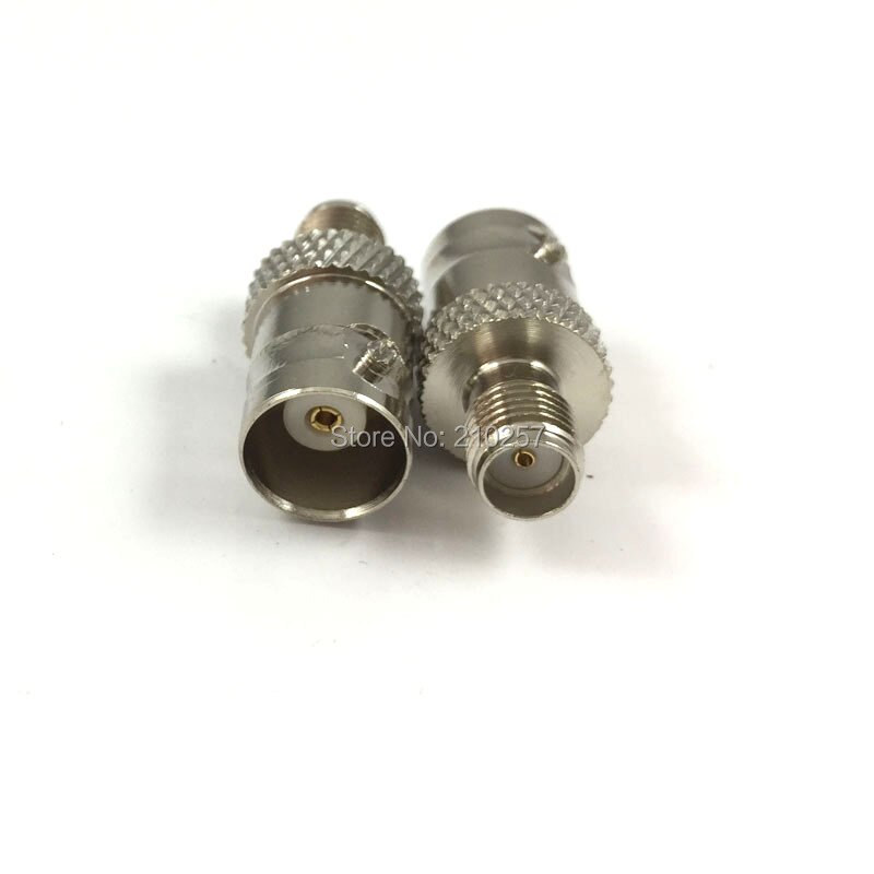 10pcs Sma Female Jack to Bnc Female RF Straight Connector Adaptor
