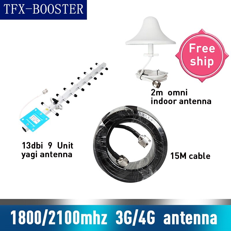 TFX-Booster Verstärker WCDMA 2100 Handy, Mobiltelefon Signal Booster Band1 UMTS 2100MHZ GSM 3G praktisch zellular Signal Verstärker Verstärker