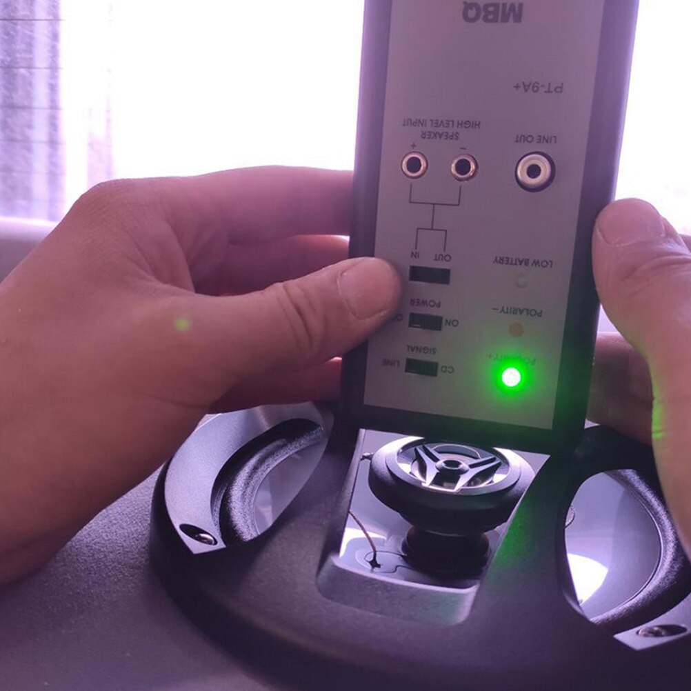 Speaker Polarity Tester Speaker Phase Meter Car Audio System Test Phasemeter
