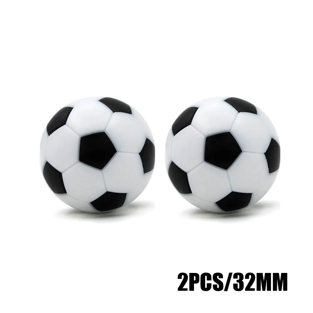 2 stücke 28/32/36mm Tisch Fußball Ball Indoor Spiel Fußball Harz Tisch Fußball Spiele Babyfoot Desktop eltern-kind-Interaktive: YELLOW