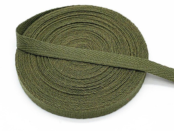Ruban en coton 50yards de largeur 2cm, accessoires pour vêtements, nouvelle ceinture en coton à chevrons, ruban de couleur 3: 027