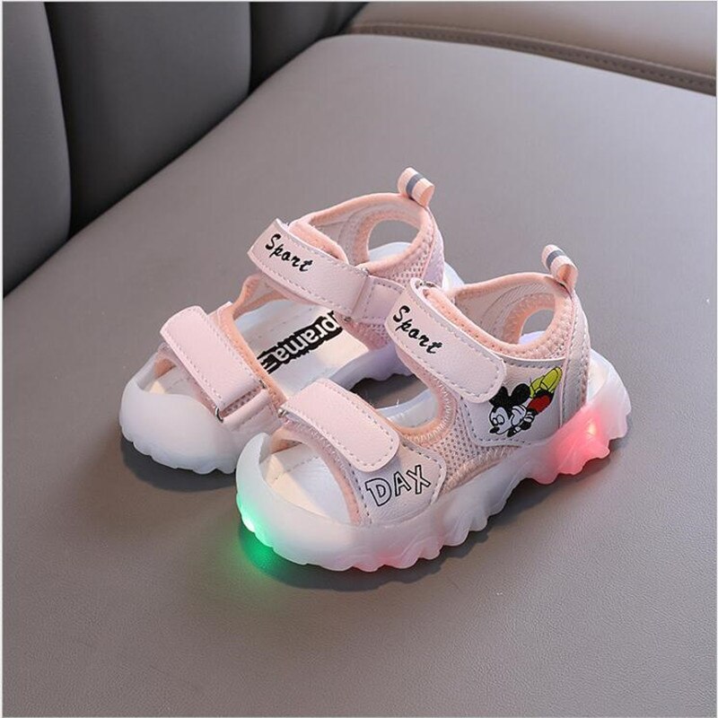 Summer Children's Sandals 1-3 Years Old Boys Baby Shoes Girls Baotou Beach Shoes Fit Comfortable Children's Shoes