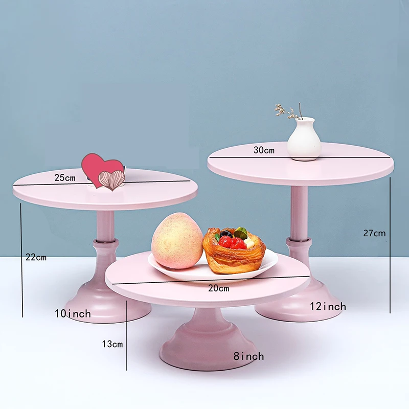 Soporte de pastel de hierro forjado, soporte de exhibición de postre para en casa, decoración de boda, bandeja de pastel de cumpleaños, bandeja de postre de fruta para té de la tarde