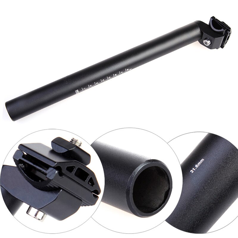 Aluminium 350 Mm Zadelpen Mountainbike Fiets Zadelpen 25.4/27.2/28.6/30.4/30.8 /31.6 Mm Fietsen Accesorries