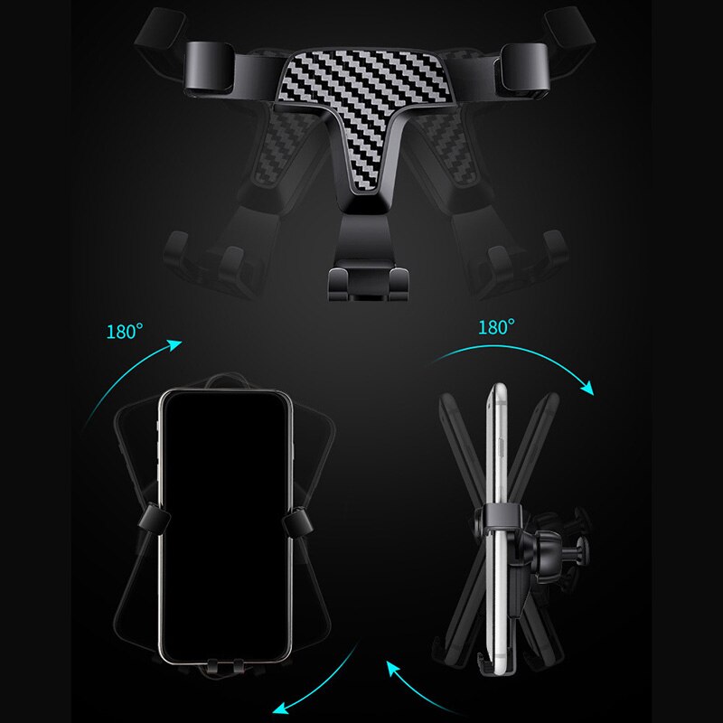 Auto ventilatierooster dashboard mobiele telefoonhouder verstelbare navigatiebeugel voor tesla model 3