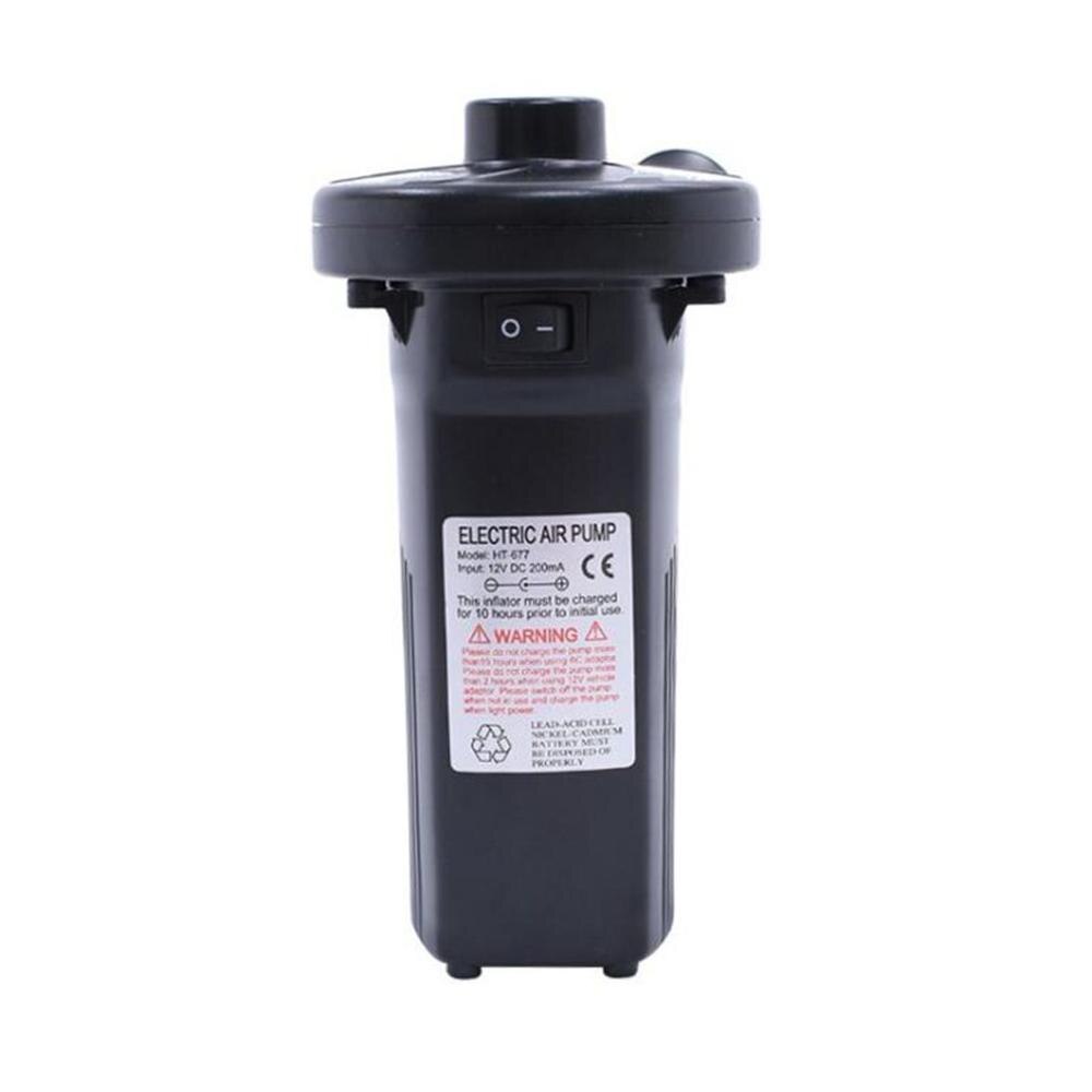 Household Car Dual-Use Battery Pump Outdoor Battery Electric Pump Air Pump Chargable Mattress Inflatable Boat