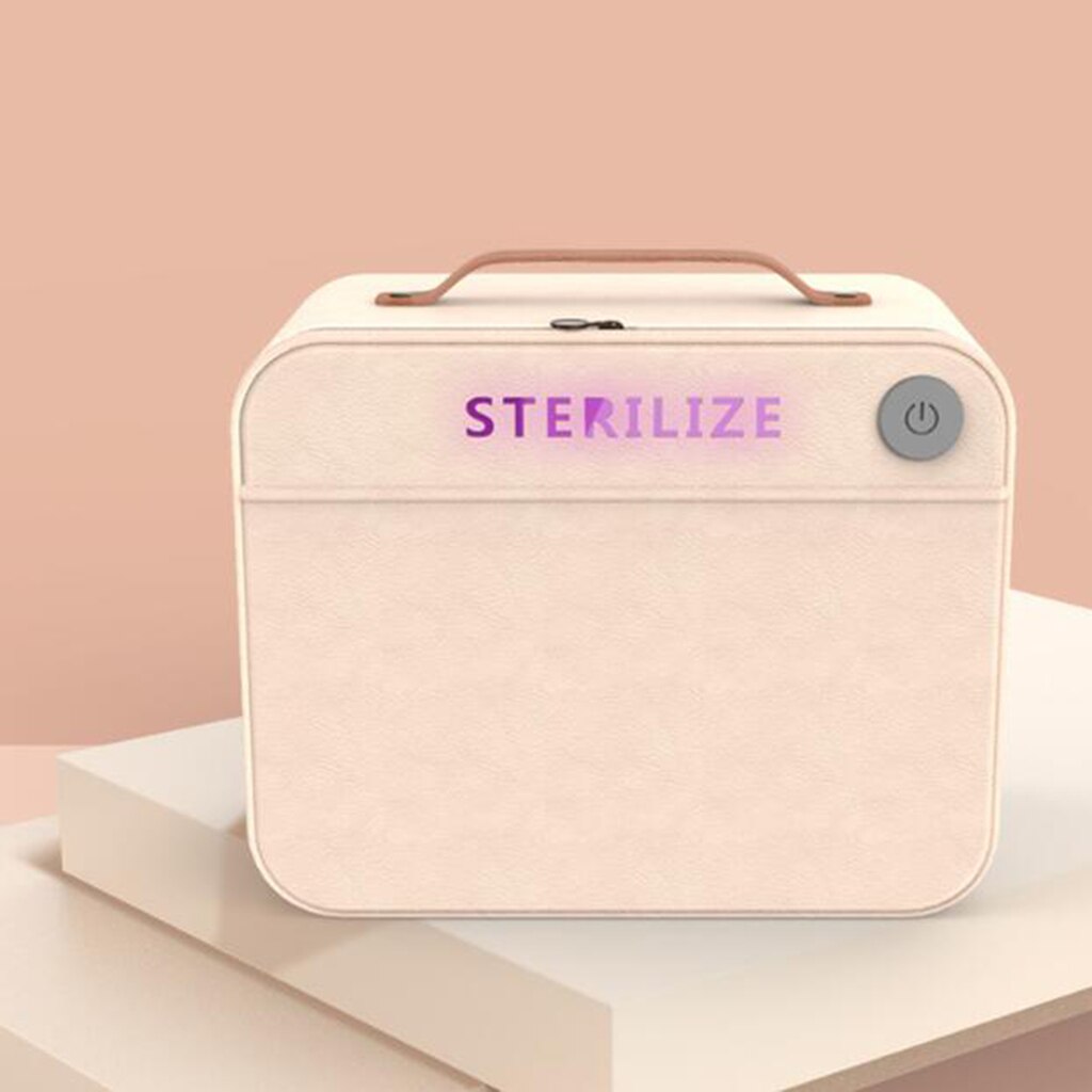 UV Sanitizer Bag UV LED Sanitizing Box Portable UVC Light Cleaner Bag 260-280nm LED