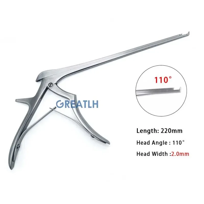 Pince Kerrison Rongeur en acier inoxydable, 220mm, Orth4WD, vétérinaire, 1 pièce: Rouge