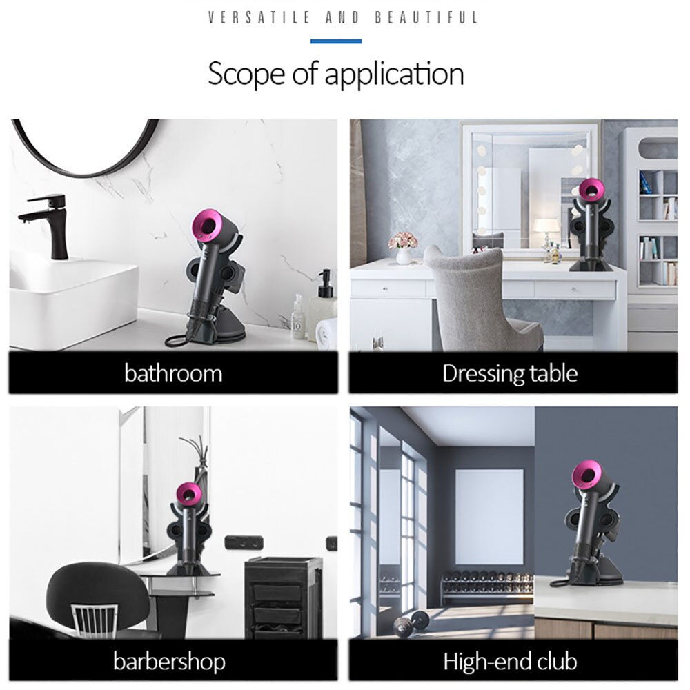Anti Föhn Desktop Beugel Föhn Desktop Organizer Magnetische Houder Stand Bracket Mount Voor Dyson Supersonic