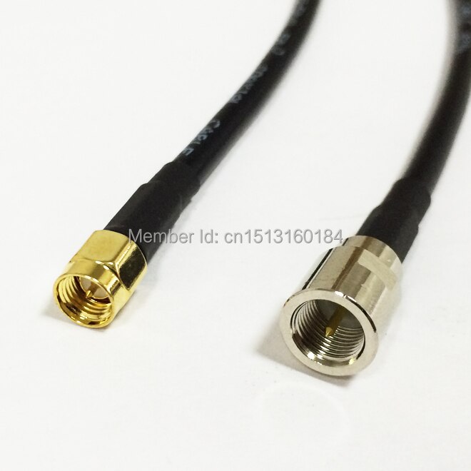 5-12M SMA Extension Cable – Male To Male RG174 For Antenna WiFi – 30ft