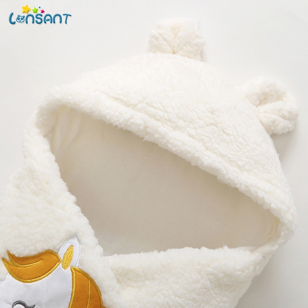 LONSANT Newborn Baby Girls Baby Footies Cotton Autumn Winter Newborns Printed Baby Boys Clothes Baby Clothing Suits N30