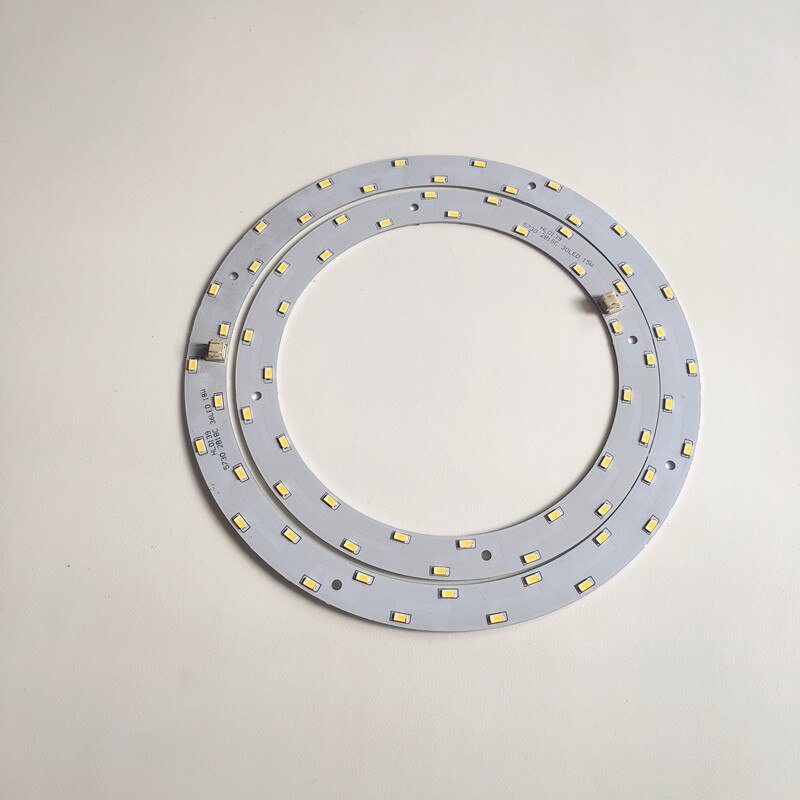 Gør selv  ac220v 110v 6w 12w 15w 18w led panel cirkel ring lys led rund loft bord den cirkulære lampe tavle til spisestue