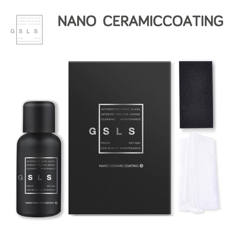 9H Liquid Glass Ceramic Car Coating Waterproof Nano Ceramics Car Paint Care Liquid Anti-scratch Hydrophobic Coating