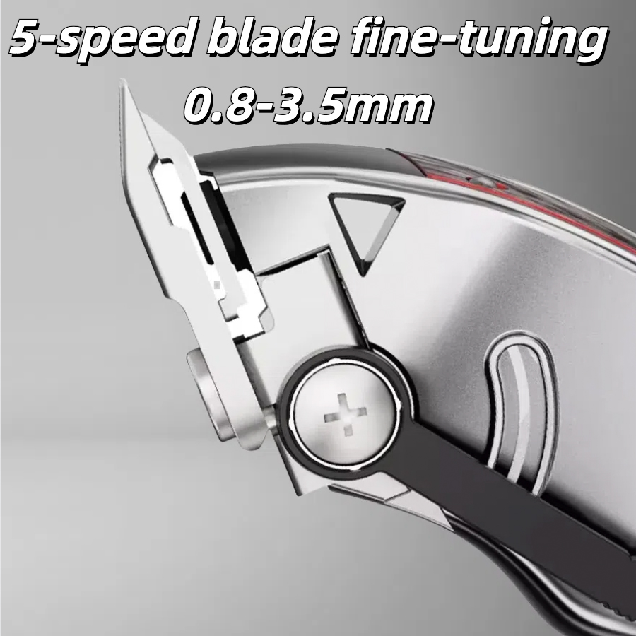 Madeshow M10 + tondeuse à cheveux professionnelle pour homme barbier 0mm tondeuse à tête chauve 2200mAh finition Machine de coupe de cheveux 7000 tr/min