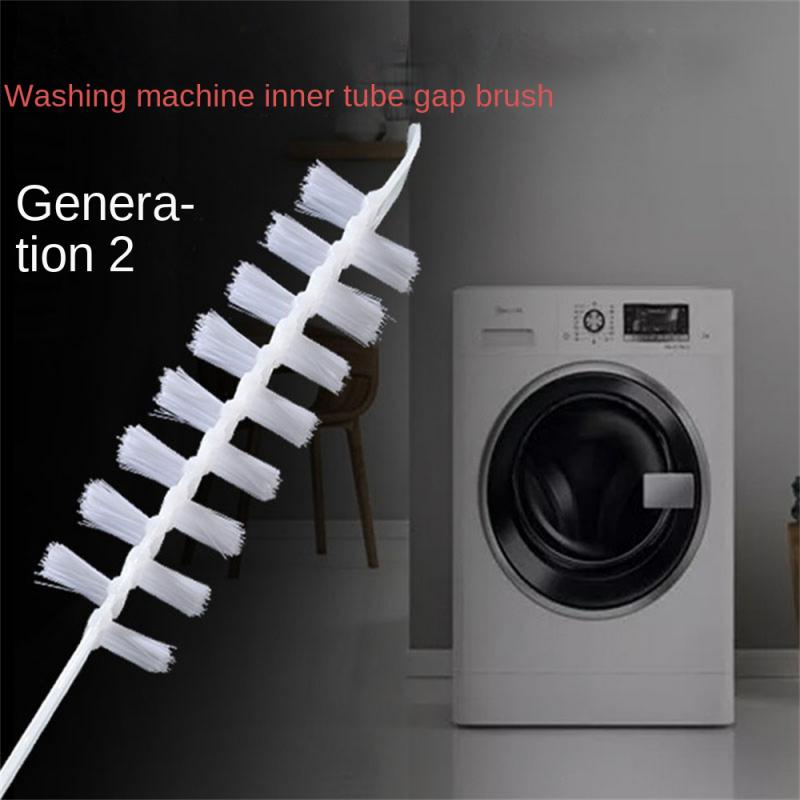Universal Cleaning Brush Drum Washing Machine Cleaner Brush Radiator Dryer Machine Inner Barrel Long Brush Handle Washing Tool