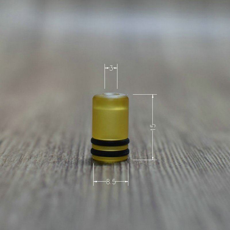 510 tropfspitze Mini mtl tropfspitze PEI ultem mundstück vape tipps für 510 gewinde zerstäuber für 510 RTA RDA Panzer vape zubehör: F