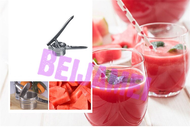 Beijamei manuell appelsin sitron juicer liten granateplepresser presser multifunksjonell potetpresser kjøkkenverktøy