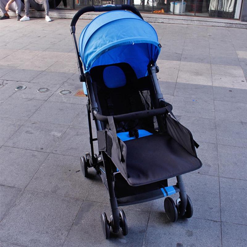Trolley Universale Estendere Poggiapiedi Bordo Del Capretto Del Bambino del Panno di Oxford Sedile Allungamento Confortevole Passeggino Carrozzina Accessorio