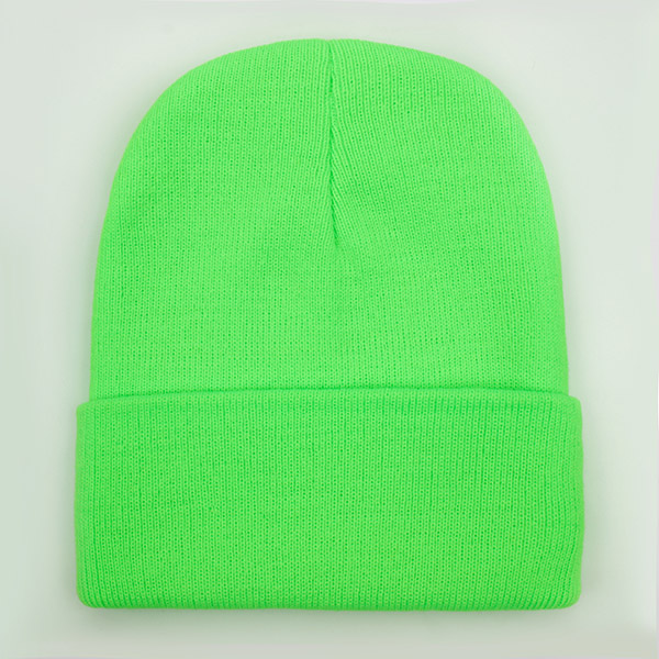 Solid Unisex Beanie Autumn Winter Wool Blends Soft Warm Knitted Cap Men Women SkullCap Hats Gorro Ski Caps 24 Colors Beanies: army green