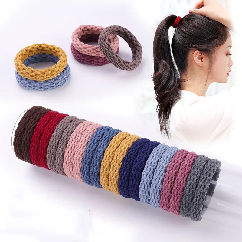 Diademas elásticas básicas simples para mujer y niña, lazos, coleteros, bandas de goma, diadema de , accesorios para el cabello,