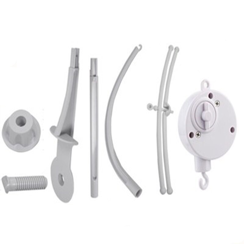 Baby Bett Glocke Spielzeug Halfter Handy, Mobiltelefon Krippe Musik Kasten Arm Halterung Weiß Rasseln Halterung Neugeborenen Glocke Krippe Spielzeug Für 0-12 monate Baby