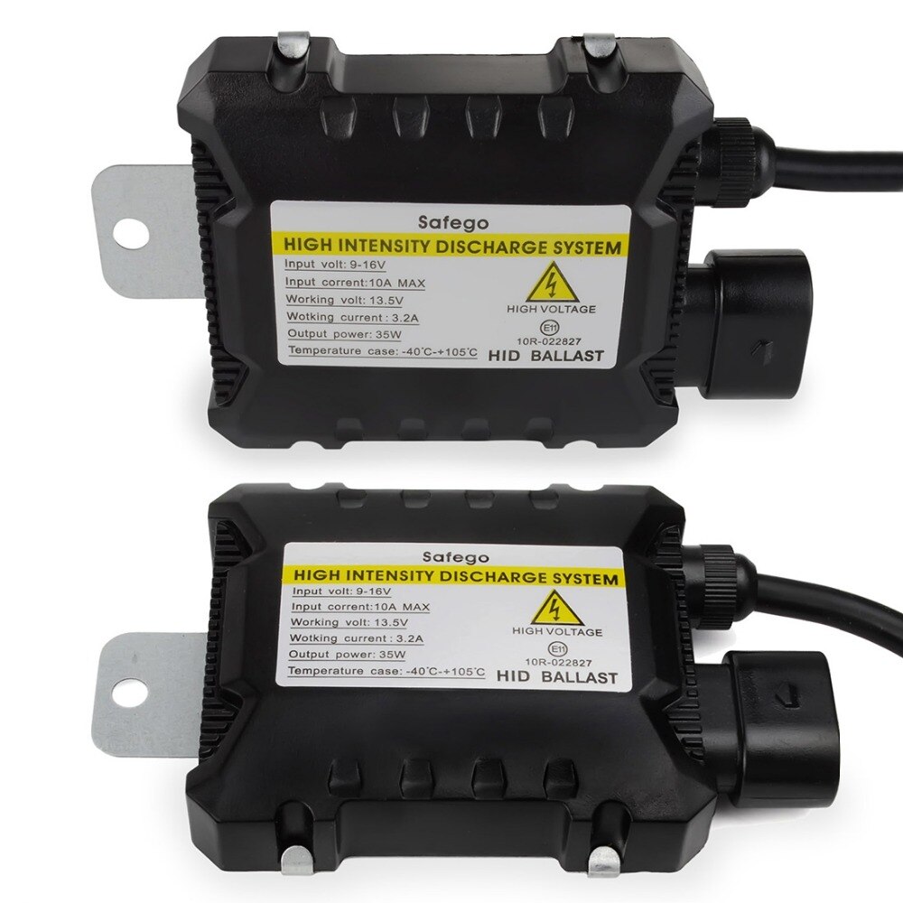Safego linterna del coche kit de Xenón hid H1 H3 H8 H9 H10 H11 9005 9006 xenon H7 H4 kit de Xenón HID iluminación Auto