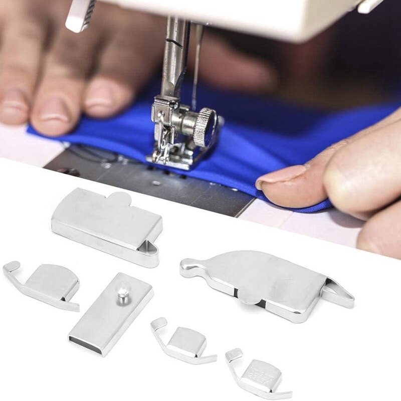 Guide de couture magnétique à aimant puissant, 6 pièces, pieds pressés, Machine à coudre pour Machines à coudre, bricolage, pièces artisanales