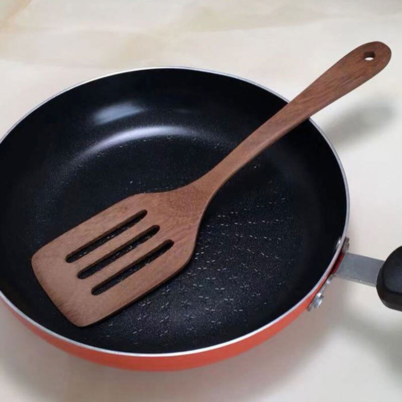 1pc Non-stick Wood Spatula Shovel Spoon Kitchen Accessories Non-Stick Cookware Cooking Utensils Tools Household Kitchen Cookware