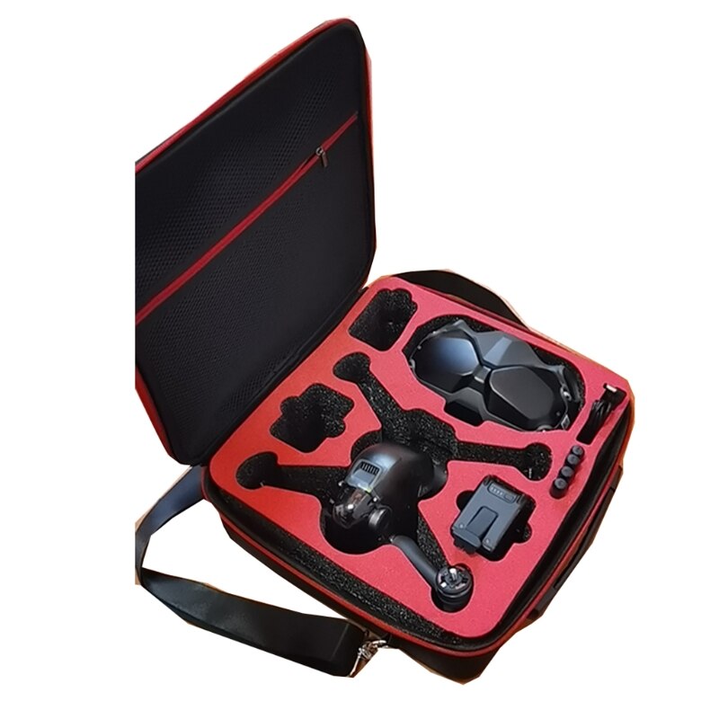 Schokbestendig Waterdichte Nylon Opbergtas Reizen Draagtas Beschermende Doos Voor D-JI Fpv Bril V2/Fpv Combo Drone H052
