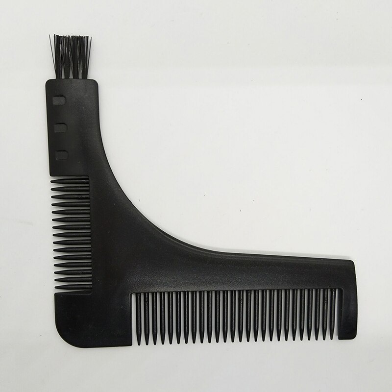 Skjegg styling kam til menn bærbar enkel praktisk skjegg styling mal kaming formingsverktøy skjegg kam barbering kam: B