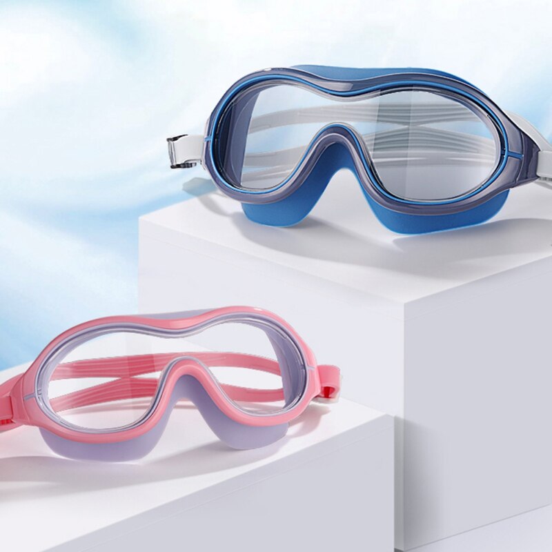 Big Frame Swimming Goggles Adult Eyewear Anti-fog Waterproof Competition Swimming Glass Swim Eyewear Diving Glasses