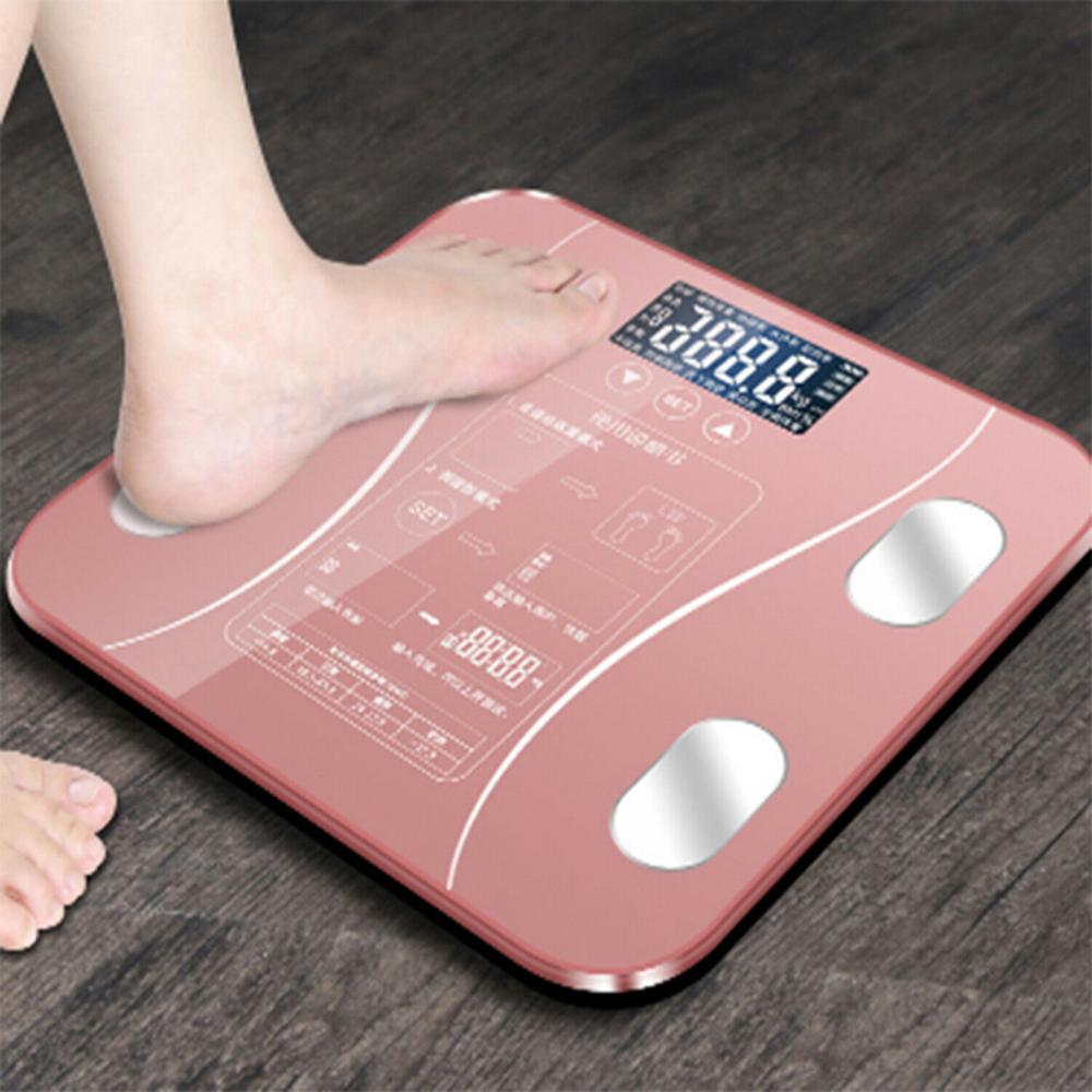 Digital Body Fat Scale Bathroom Health Analyser Electronic Smart Weighing Scales