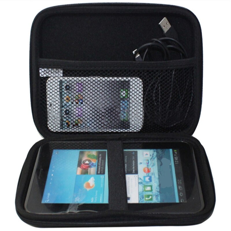 EVA PU Hard Shell Carry Case Bag Cover 7 Inches GPS Navigation Protection Package Hard Disk Drive HDD Tablet Cover Bag