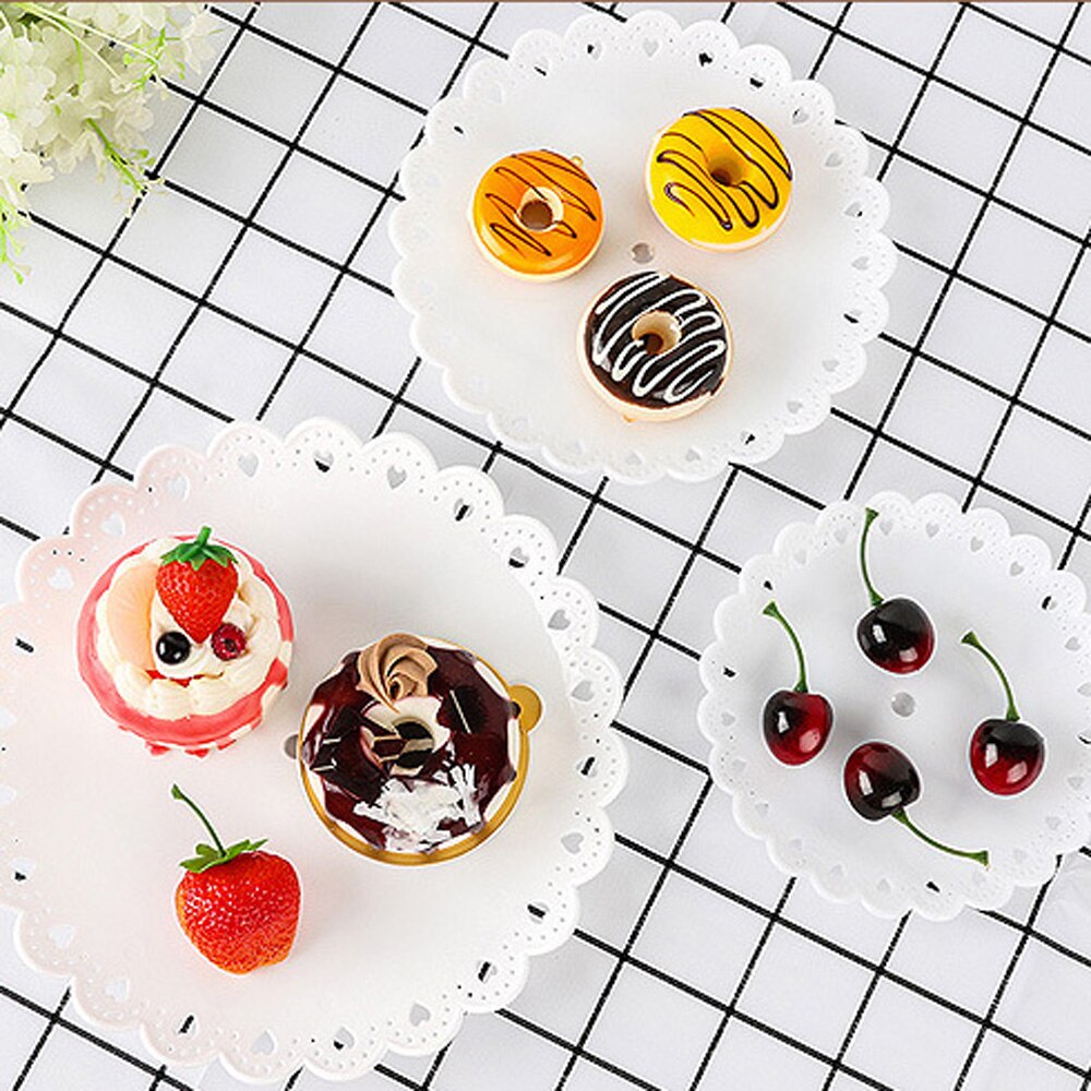 3-Tier Detachable Cake Stand European Style Dessert Cake Plate Stand Afternoon Tea Wedding Dessert Holder