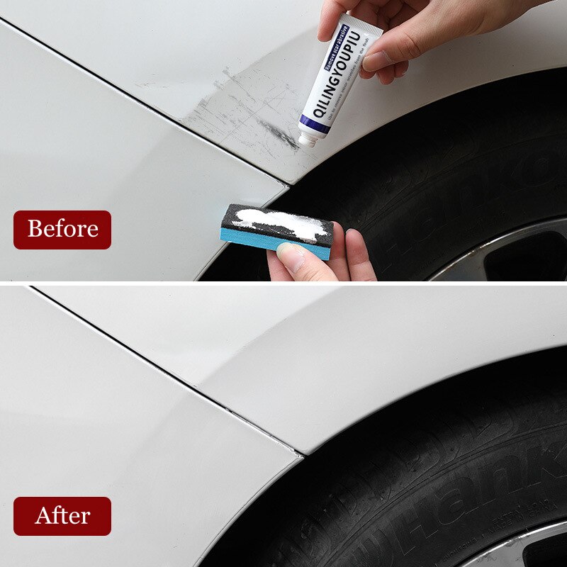 Quita rayones del Auto Kit, reparador para arañazos de pintura, esponja, Cuerpo del coche, juego de cera para pintura, cuidado, pulido automático
