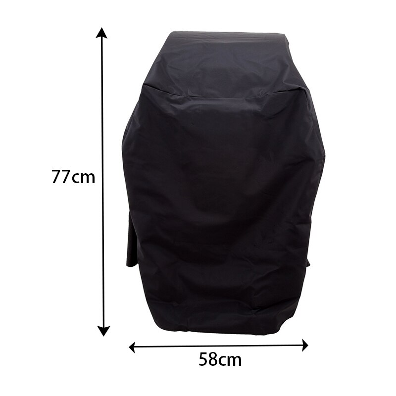 WALFOS Waterproof Grill Cover BBQ Grill Outdoor Rainproof Dustproof Heavy Duty Grill Cover for Gas Charcoal Electric Grill: 58x diameter 77cm