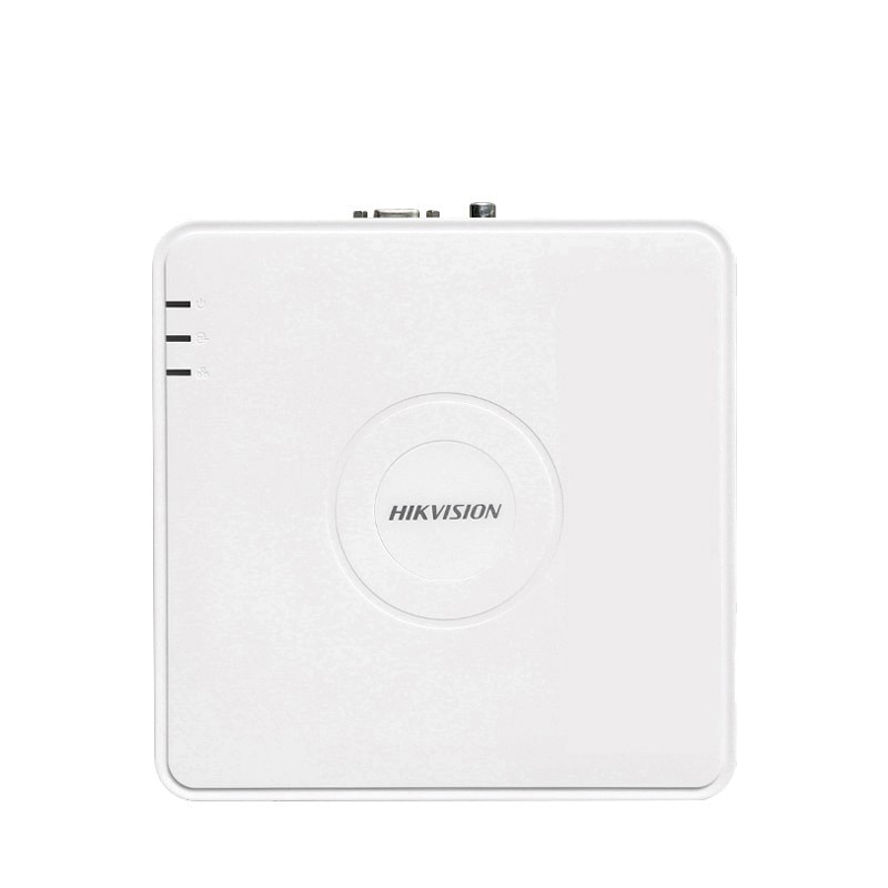 Hikvision Ds-7104n-f1 Netwerk Harde Schijf Video Recorder 4-Weg High-Definition Controle Host Nvr Mobiele Telefoon Afstandsbediening