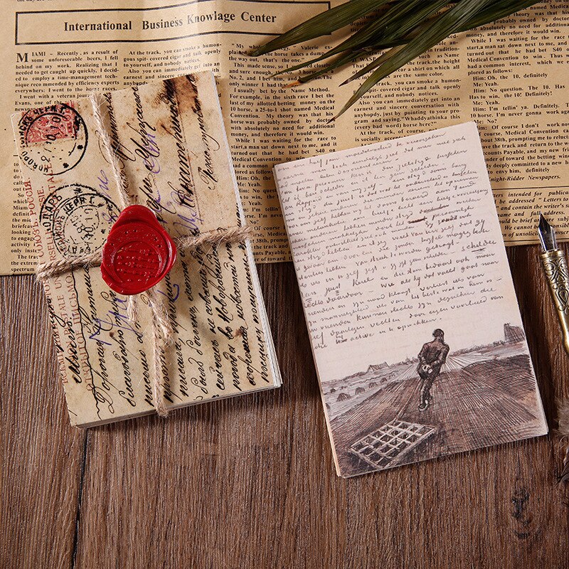 30 arkuszy/zestaw lista artysty pocztówka DIY kreskówka kartki z życzeniami kartka z wiadomością prezent papeterii