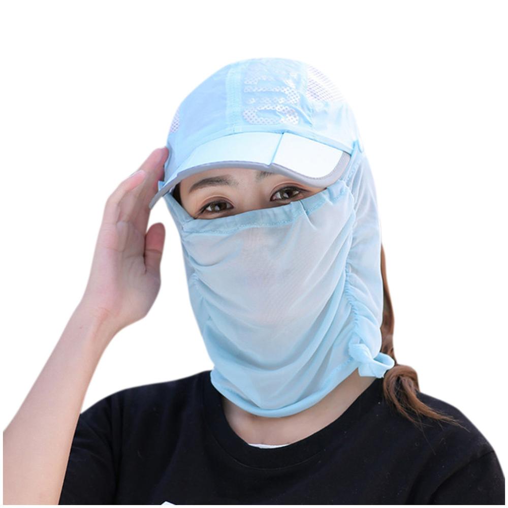 Unisex Sun Protection Hat UV Protection Face Neck Flap Sun Cap Face Man Sun Cap Summer Hat Work Casual Hat Summer @CE: 7