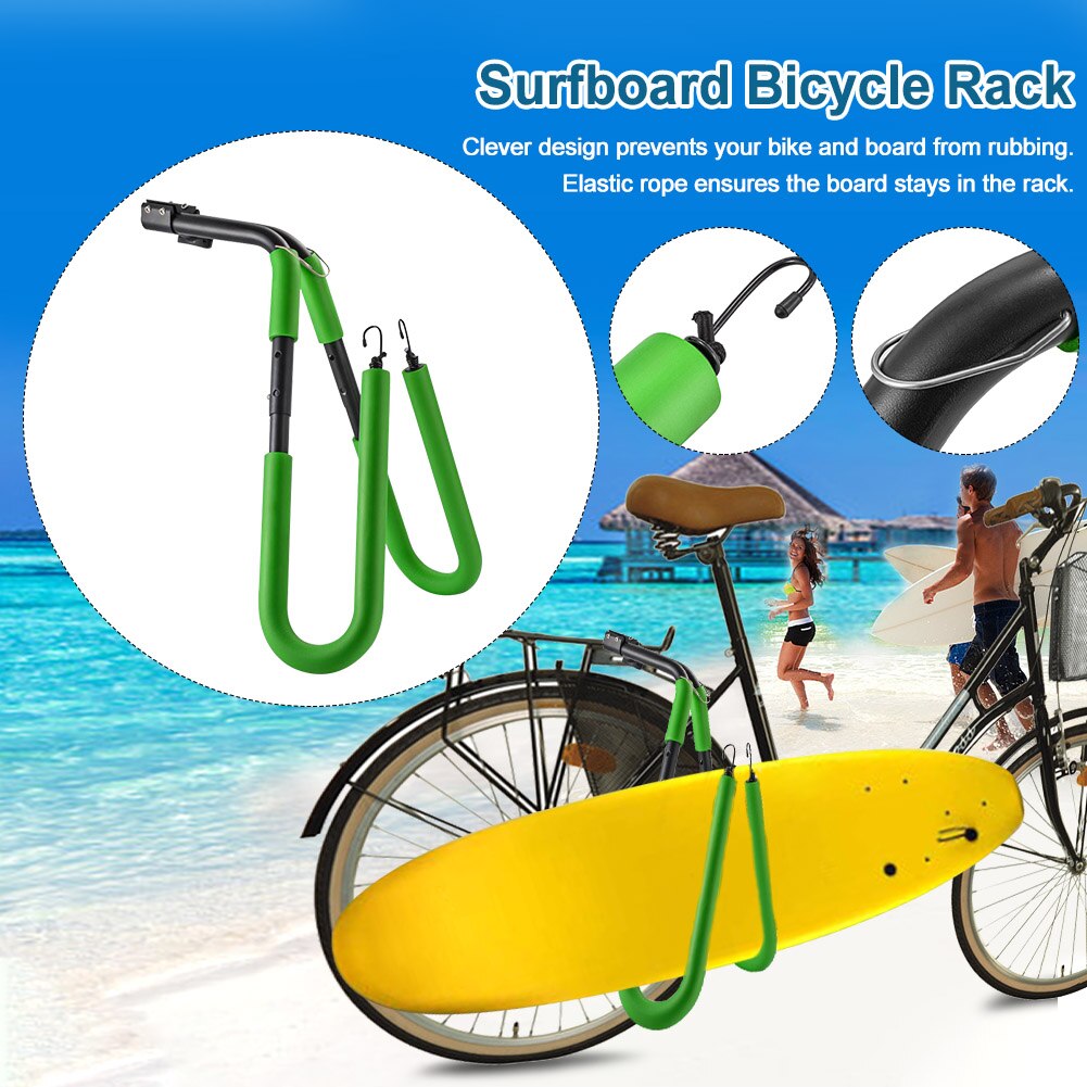 Seatposts Mount Practical Bike Universal Surfing Carrier Skimboard Water Sports Bicycle Surfboard Rack Wakeboard Easy Install