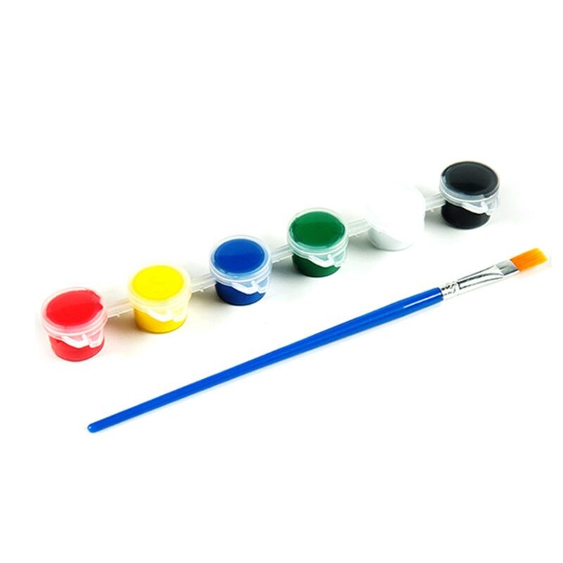 1 Set 3ml/5ml Hand-painted Acrylic Paint Children Safe Painting Pigments Kindergarten DIY Art Graffiti Pigment Set: Purple