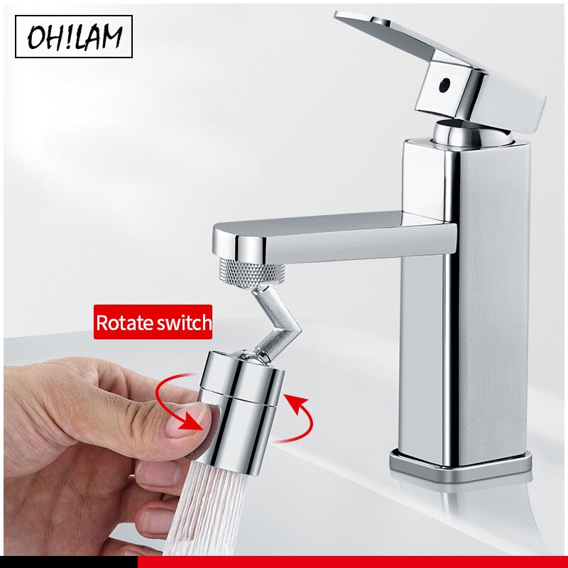 Swivel Mondstuk Universele Splash Filter Badkamer Kraan Vervanging Bibcocks Wastafel Kraan Tool Mengkraan Waskolf Beluchter Douchekop