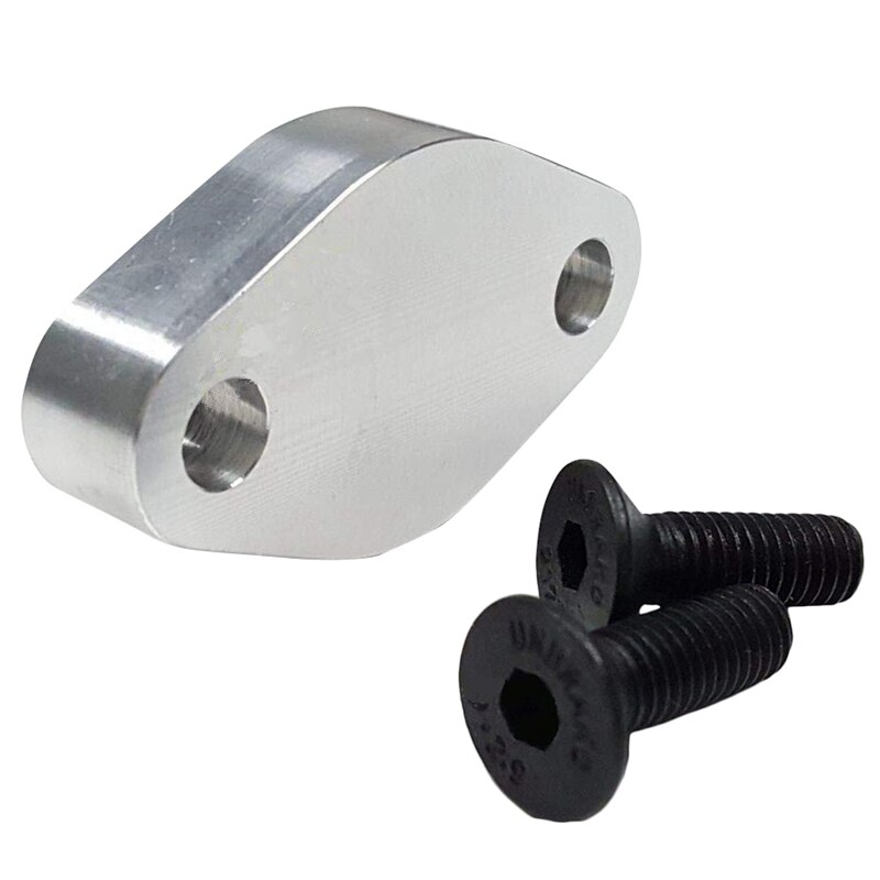 For Ls Egr Delete Intake/Exhaust Block Off Plate Lsx Silverado 4.8L 5.3L 6.0L Lq4