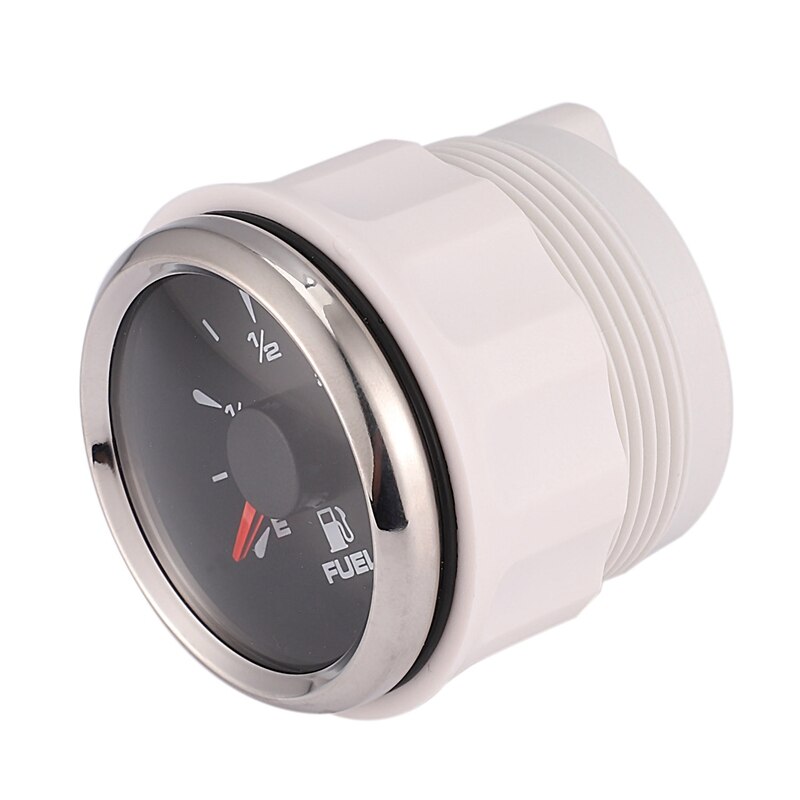 Fuel Level Gauge Boat/Marine Fuel Tank Level Gauge 12/24V 52mm 240-33 Ohms Marine Instrument