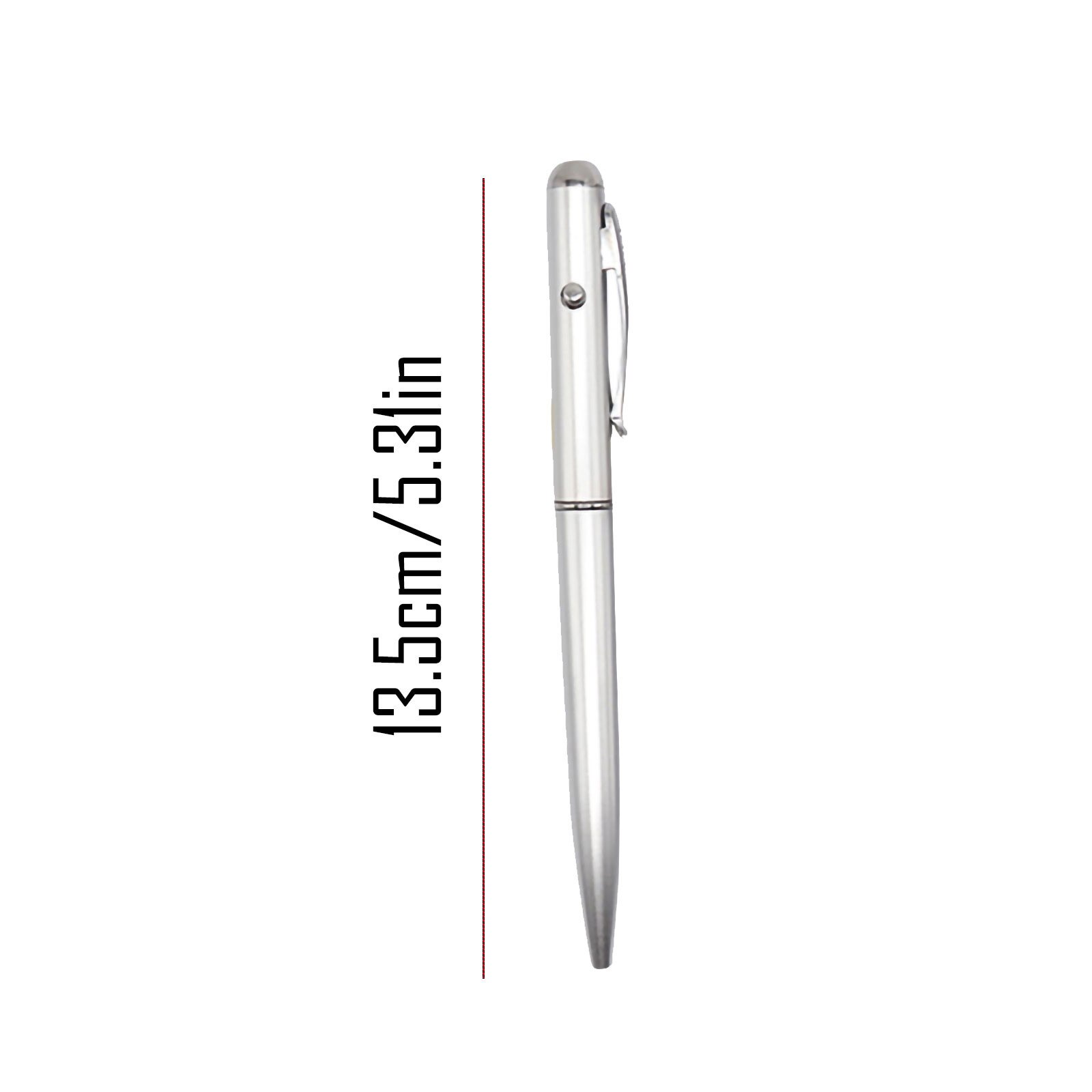 Stylo à encre invisible en plastique avec lampe ultraviolette, fournitures scolaires et de bureau, stylo à bille d'espionnage magique #50